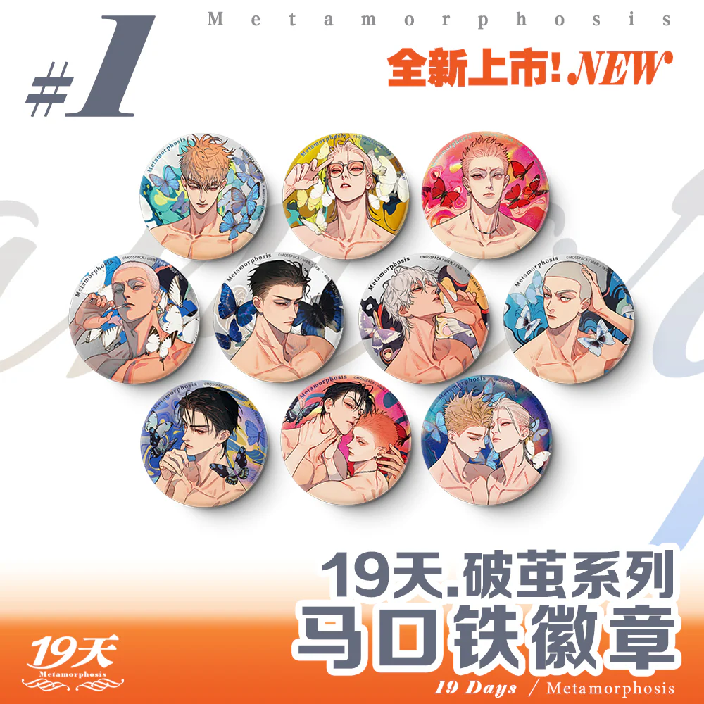 19 Days 'Metamorphosis, Floral Shadows, Time Mosaic' Blind Box Merch - Image 2