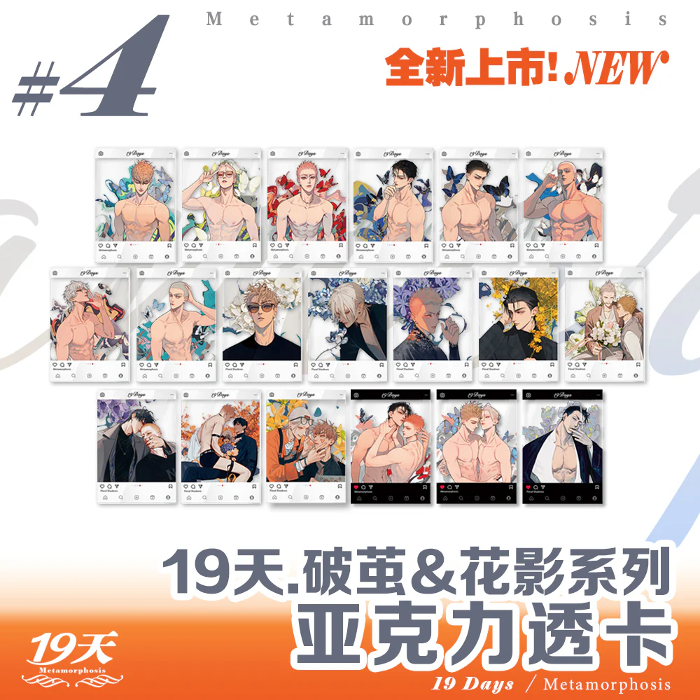 19 Days 'Metamorphosis, Floral Shadows, Time Mosaic' Blind Box Merch - Image 5