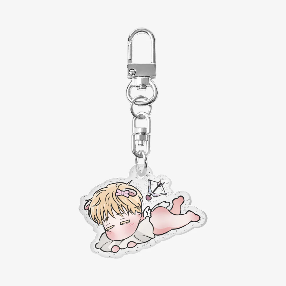 A Golden Pair Acrylic Keychain - Image 6