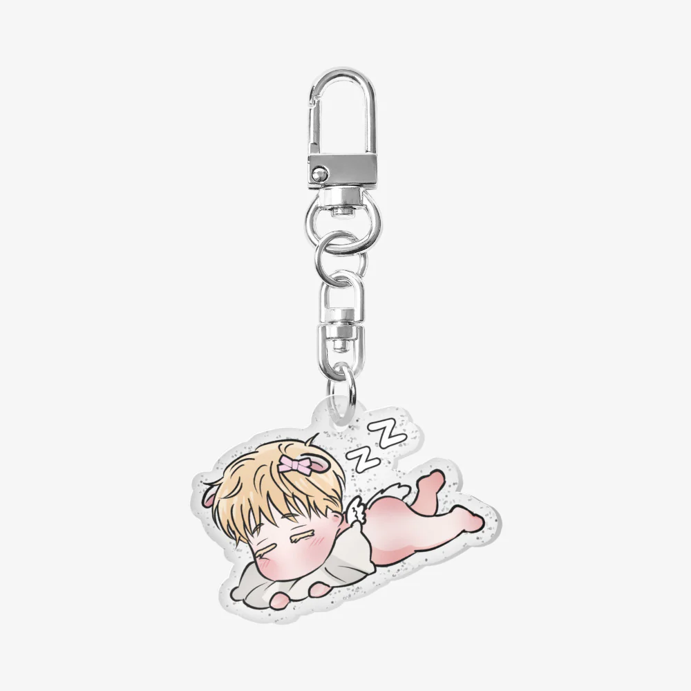 A Golden Pair Acrylic Keychain - Image 7