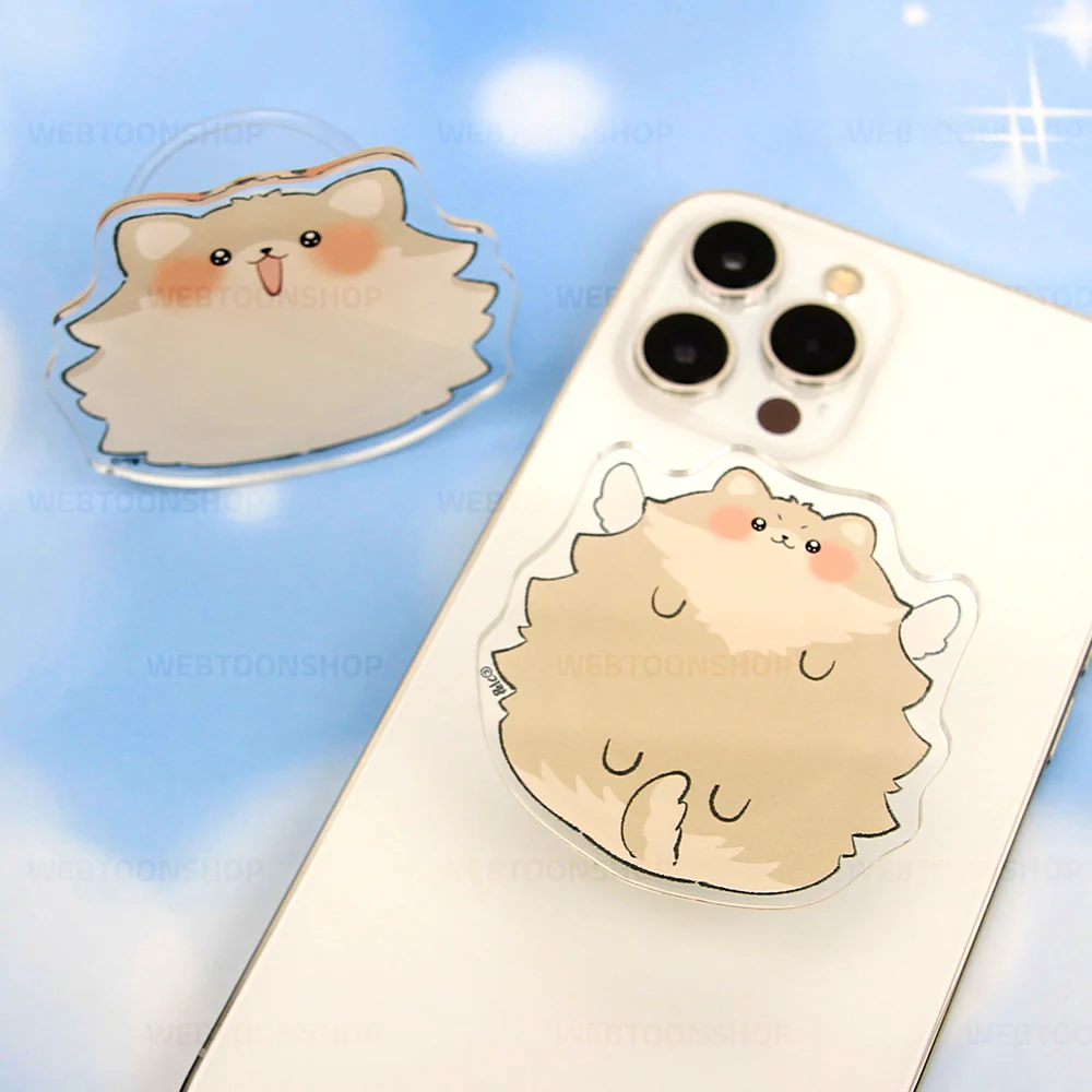 A World Without You Puppy Acrylic Phone Grip - Image 6