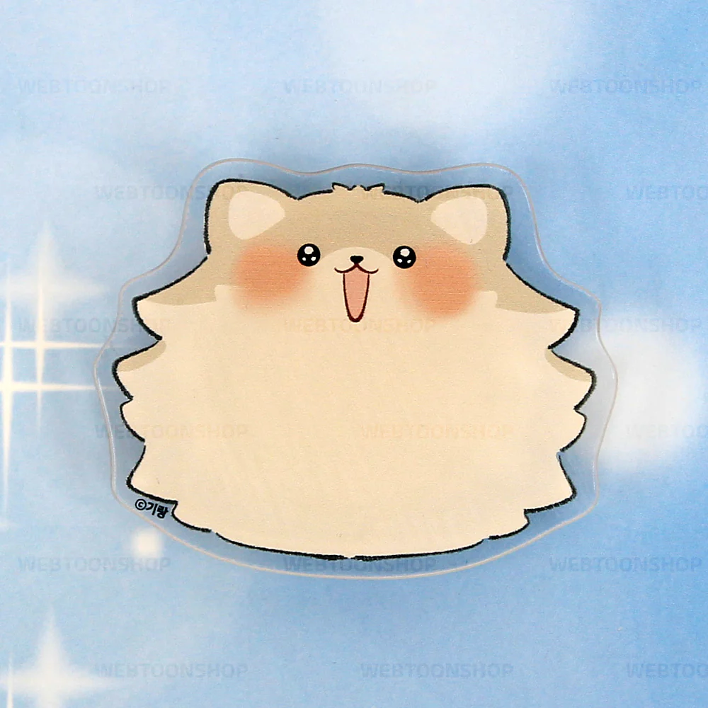 A World Without You Puppy Acrylic Phone Grip - Image 8