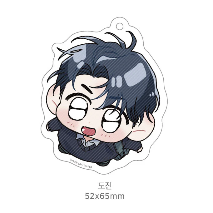 Beneath the Blue Land Chibi Acrylic Keychain - Image 3