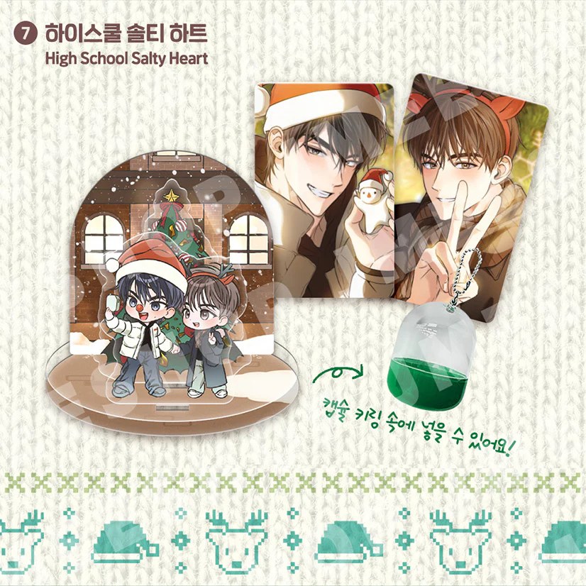 Christmas Capsule Acrylic Stand & Ornament Postcard - Image 17
