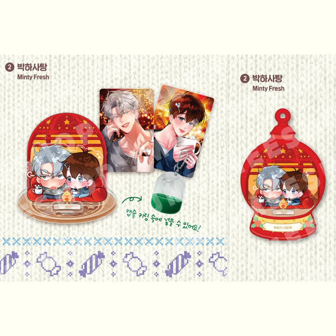 Christmas Capsule Acrylic Stand & Ornament Postcard - Image 4