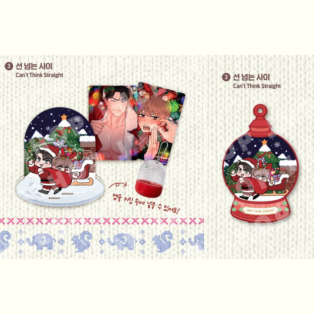 Christmas Capsule Acrylic Stand & Ornament Postcard - Image 5