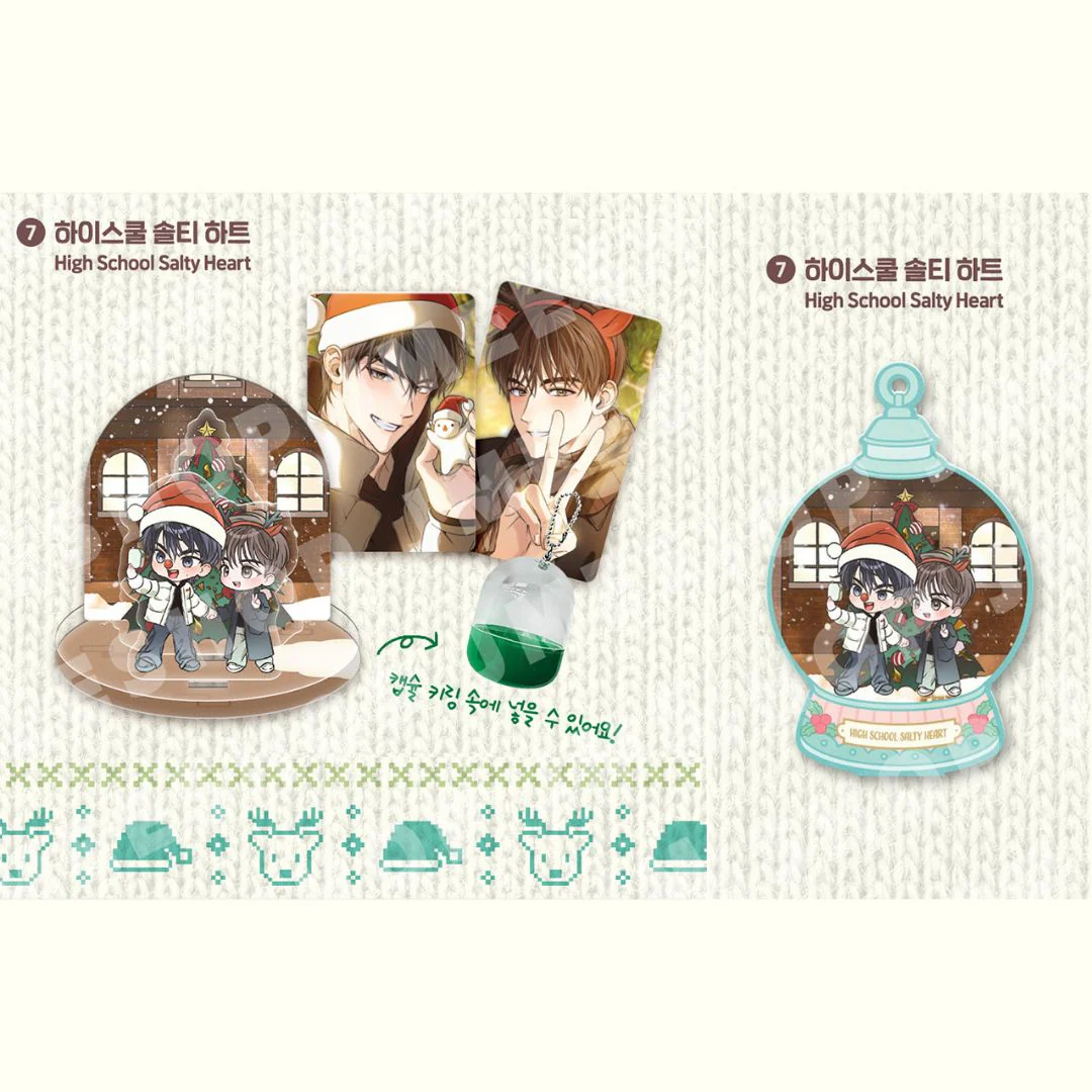 Christmas Capsule Acrylic Stand & Ornament Postcard - Image 9