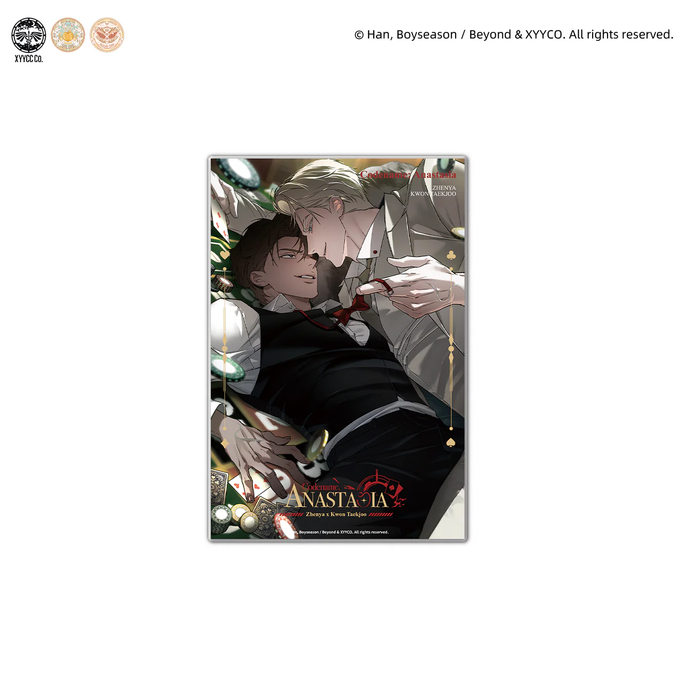 Codename Anastasia 'The Casino' Merch - Image 3