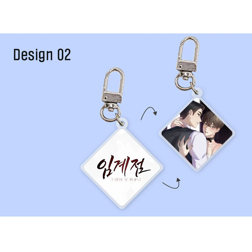 Critical Point Double-Sided Acrylic Keychain - Image 3