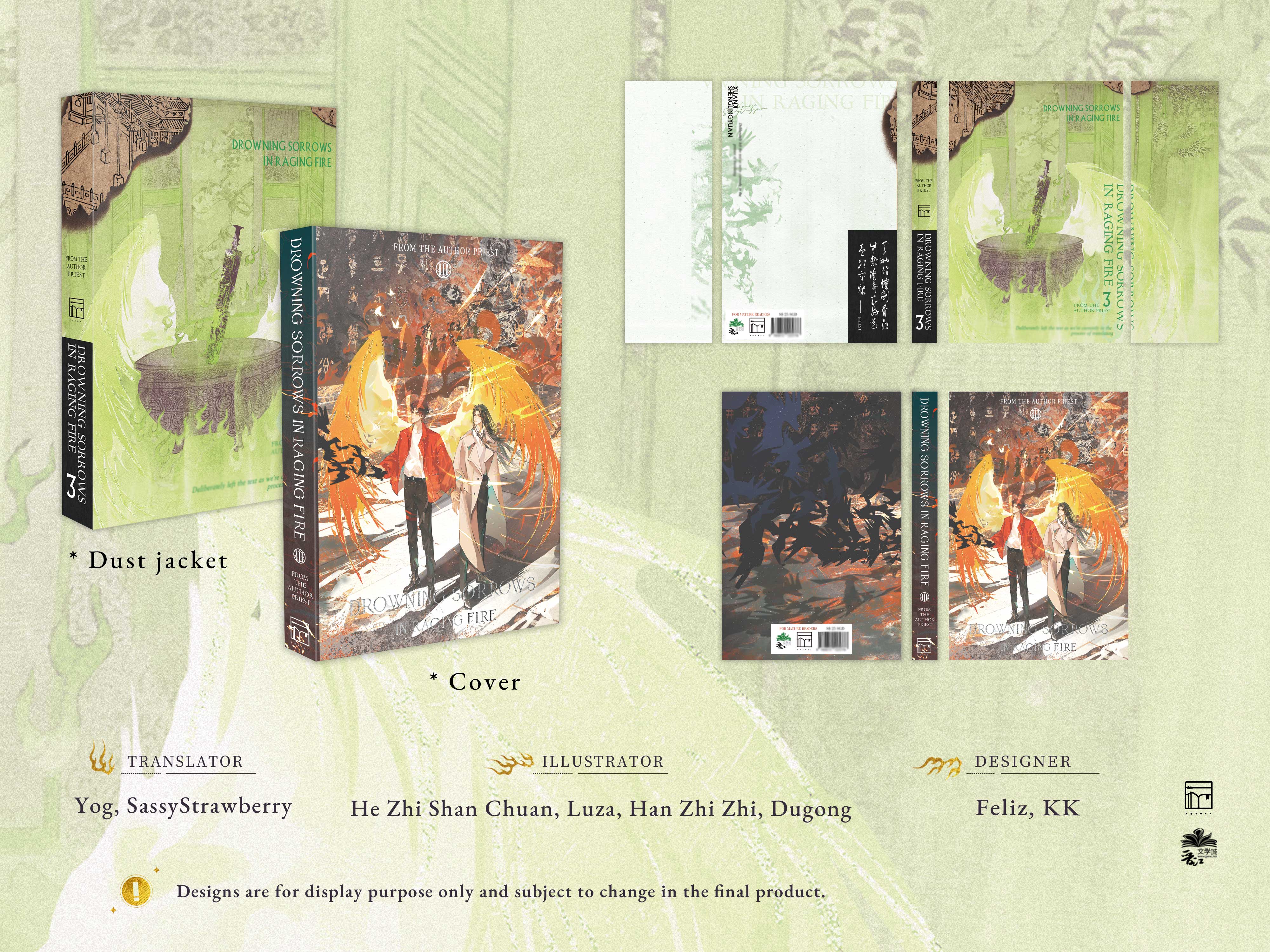 Drowning Sorrows in Raging Fire (English, Novel, Uncensored) - Image 2