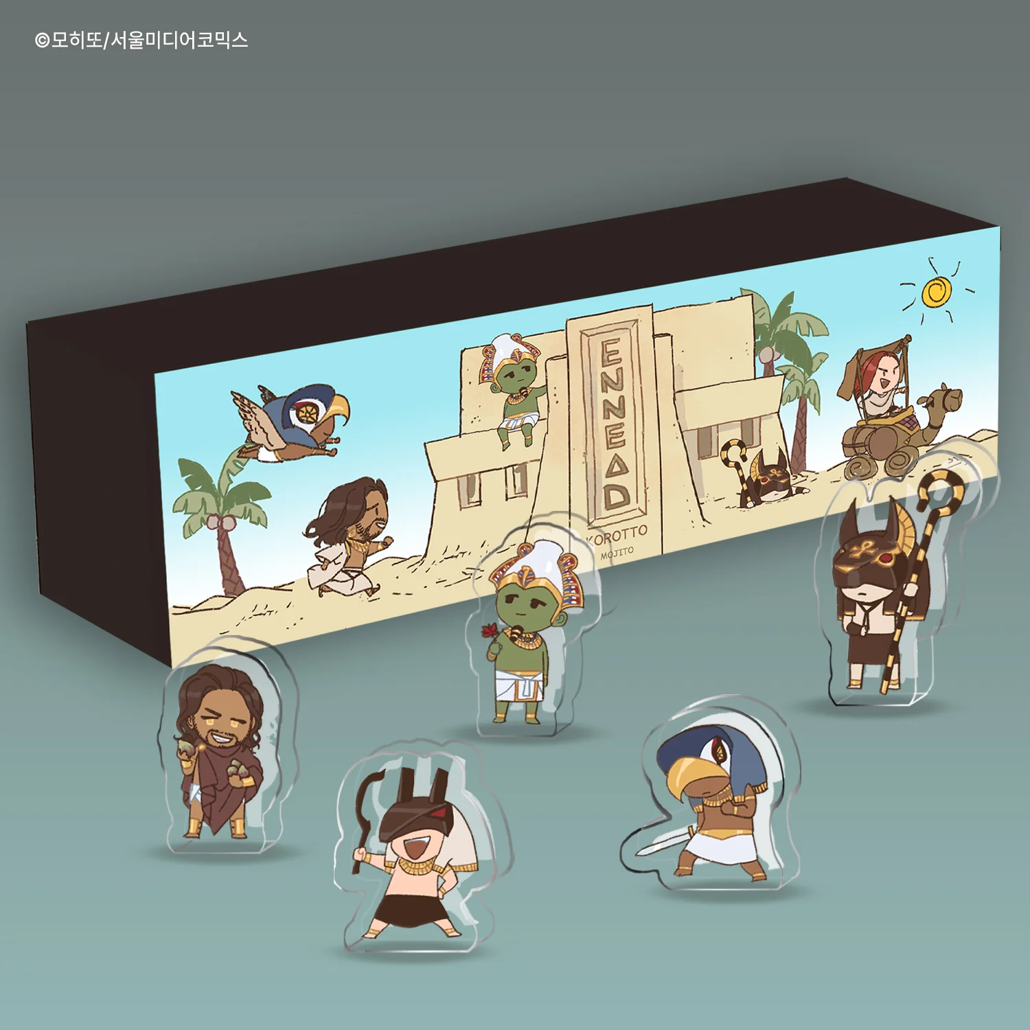 Ennead Tarot Card & Mini Block - Image 2