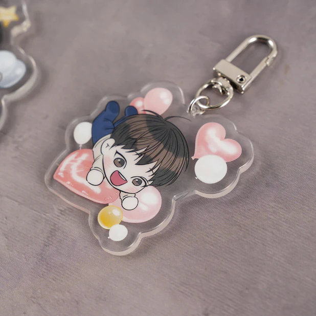 Love Me Not Acrylic Keychain - Image 4