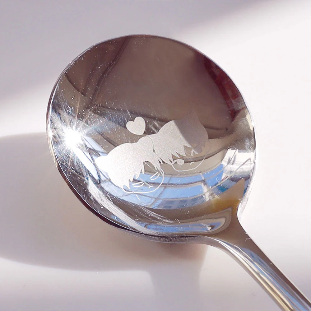 Love Me Not Aurora Cereal Mug & Spoon - Image 3