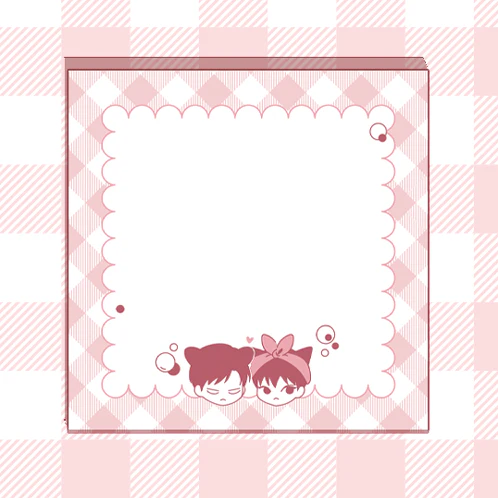 Love Me Not Bubble Tin Case & Memo Pad - Image 5