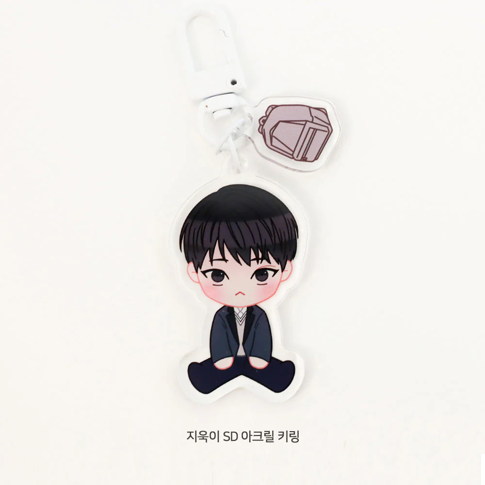 Love Me Not Chibi Acrylic Keychain - Image 3