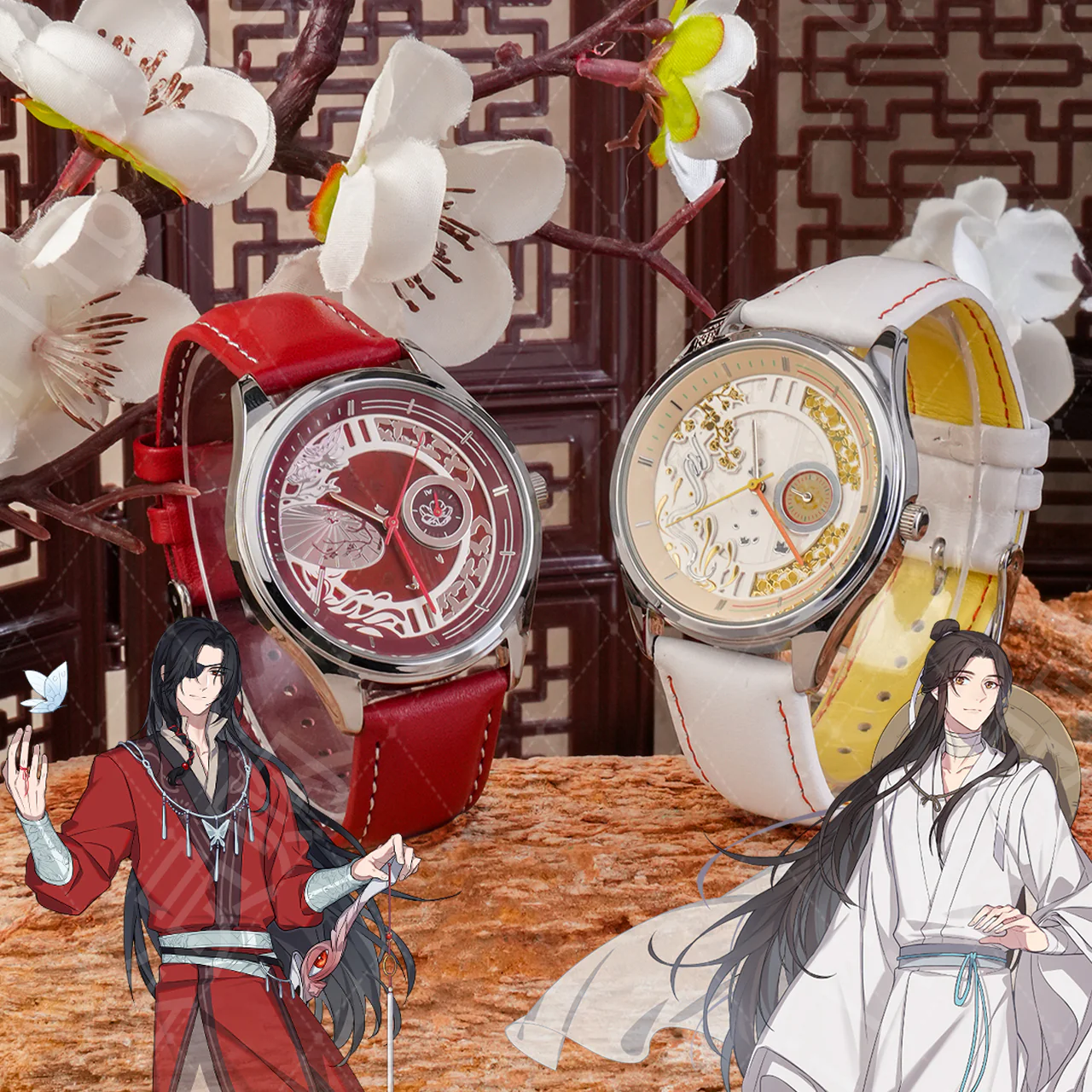 Heaven Official's Blessing Animation 4-Hand Quartz Watch