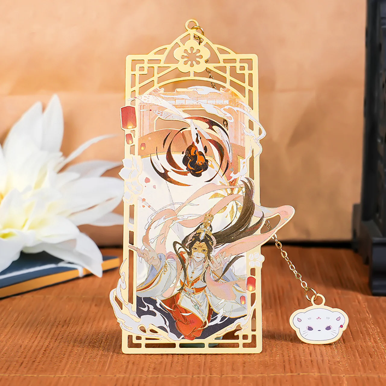 Heaven Official's Blessing Animation 'Auspicious Moment, Weave a Dream of You' Metal Bookmark - Image 2