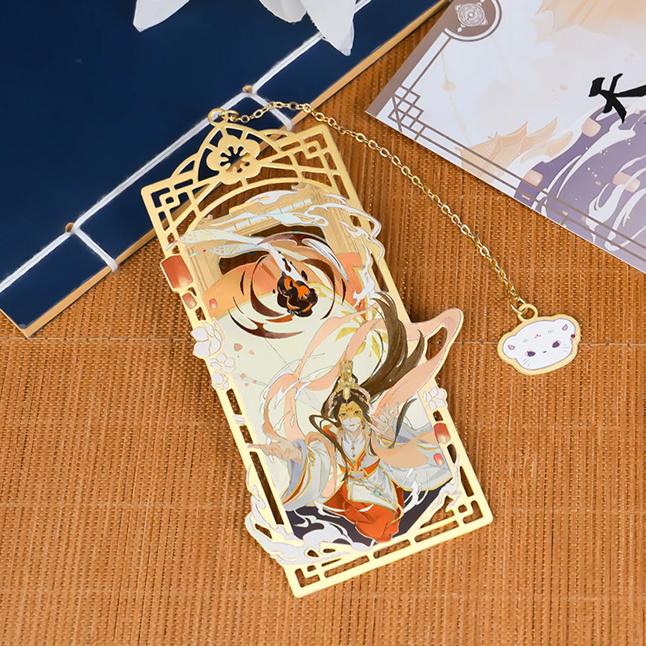 Heaven Official's Blessing Animation 'Auspicious Moment, Weave a Dream of You' Metal Bookmark - Image 4