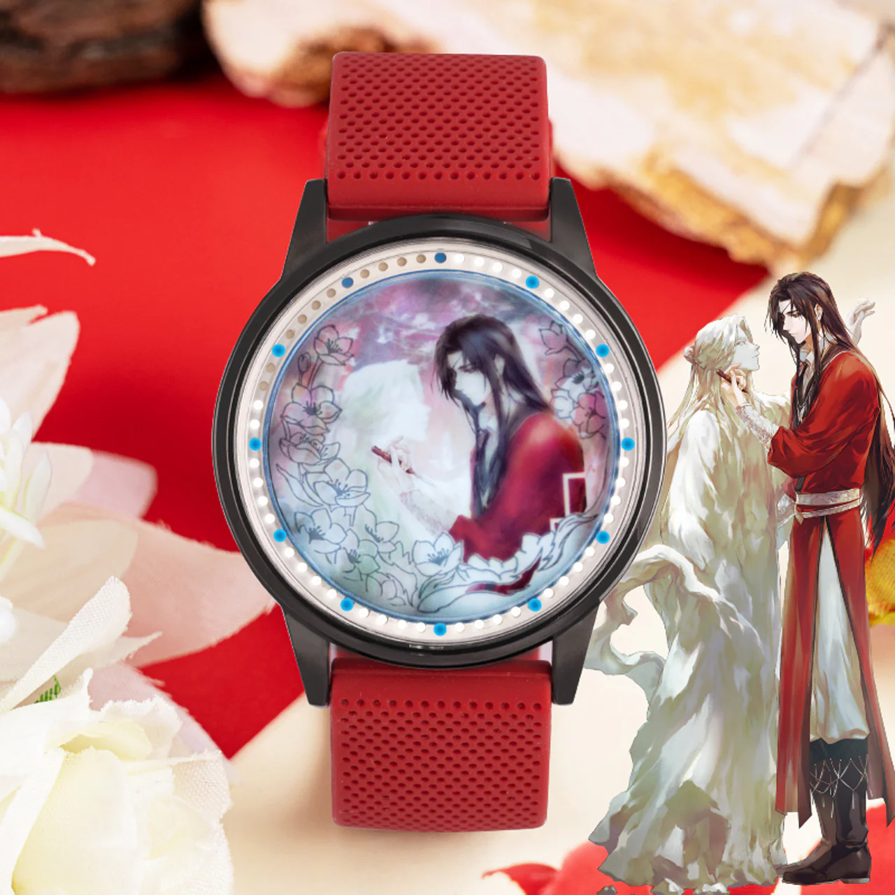 Heaven Official's Blessing Animation 'Believer' Light Shadow LED Watch