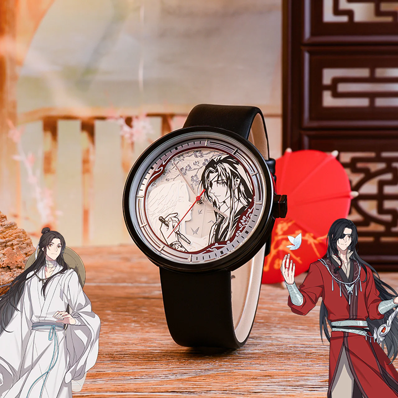 Heaven Official's Blessing Animation 'Blow the Shadow, Carve the Dust' Multi Layer Quartz Watch