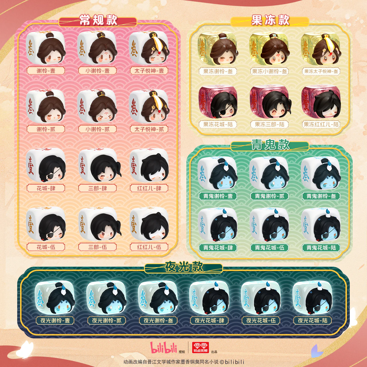 Heaven Official's Blessing Animation Exquisite Dice Grain - Image 2
