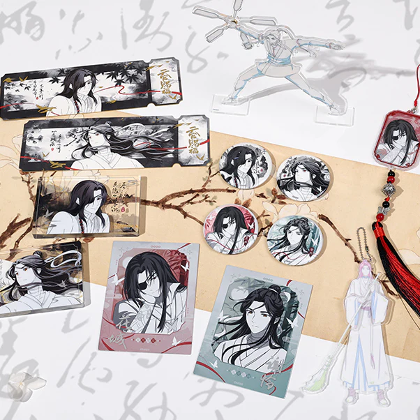Heaven Official's Blessing Animation 'Original Drawing' Movable Acrylic & Photo Card & Badge - Image 2