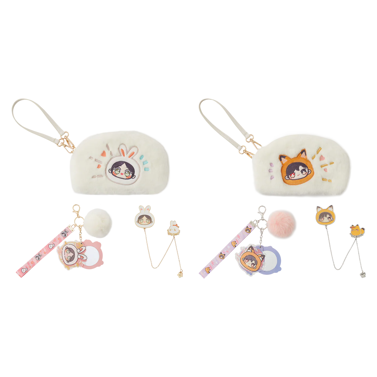 Heaven Official's Blessing Chibi Bunny Fox Accessories - Image 5