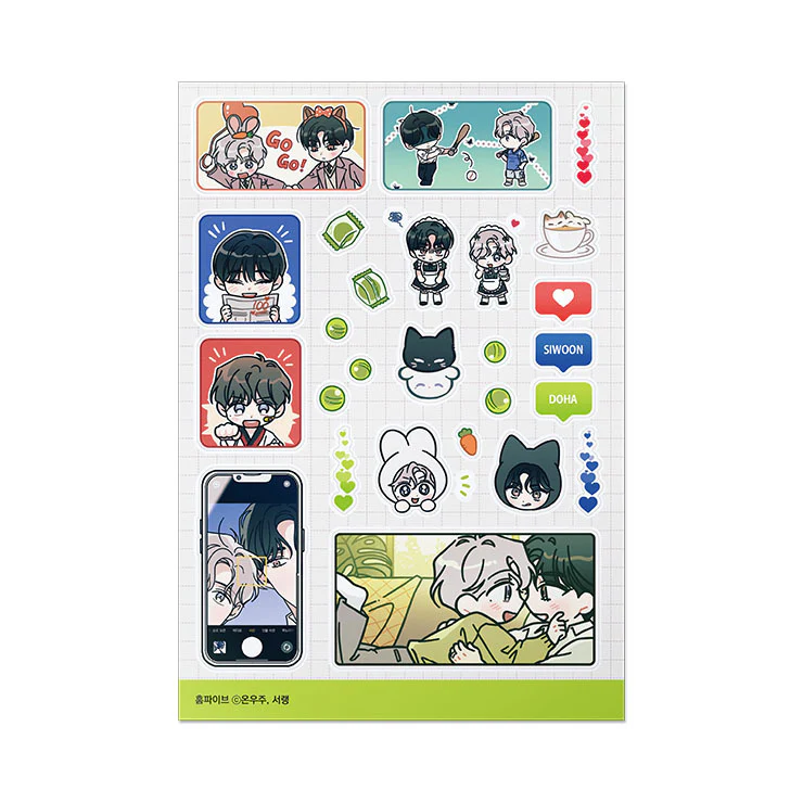 HOME5 Clear Photocard & Sticker Set - Image 3