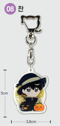 Horror Island Acrylic Keychain - Image 11