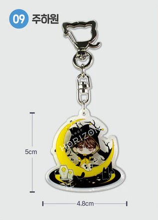 Horror Island Acrylic Keychain - Image 13