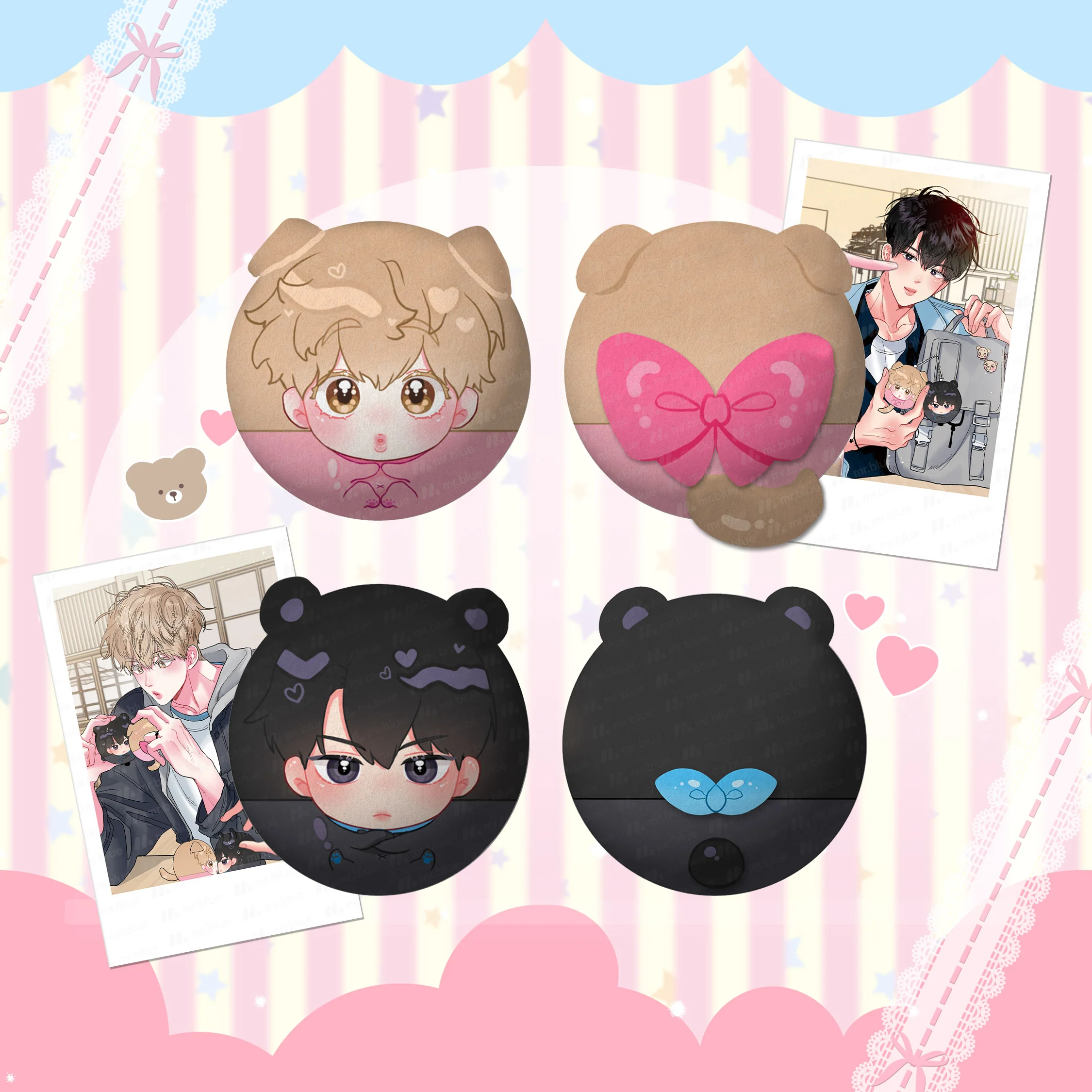 Hyung's Omega Acrylic Stand & Photocard & Squishy Plush - Image 4