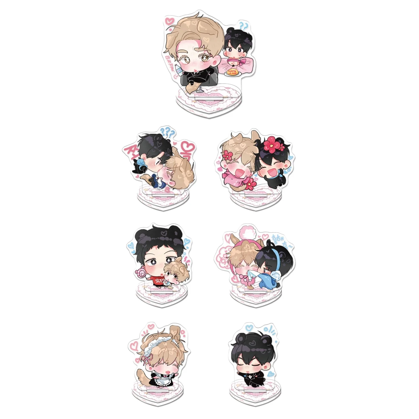 Hyung's Omega Acrylic Stand & Photocard & Squishy Plush - Image 7