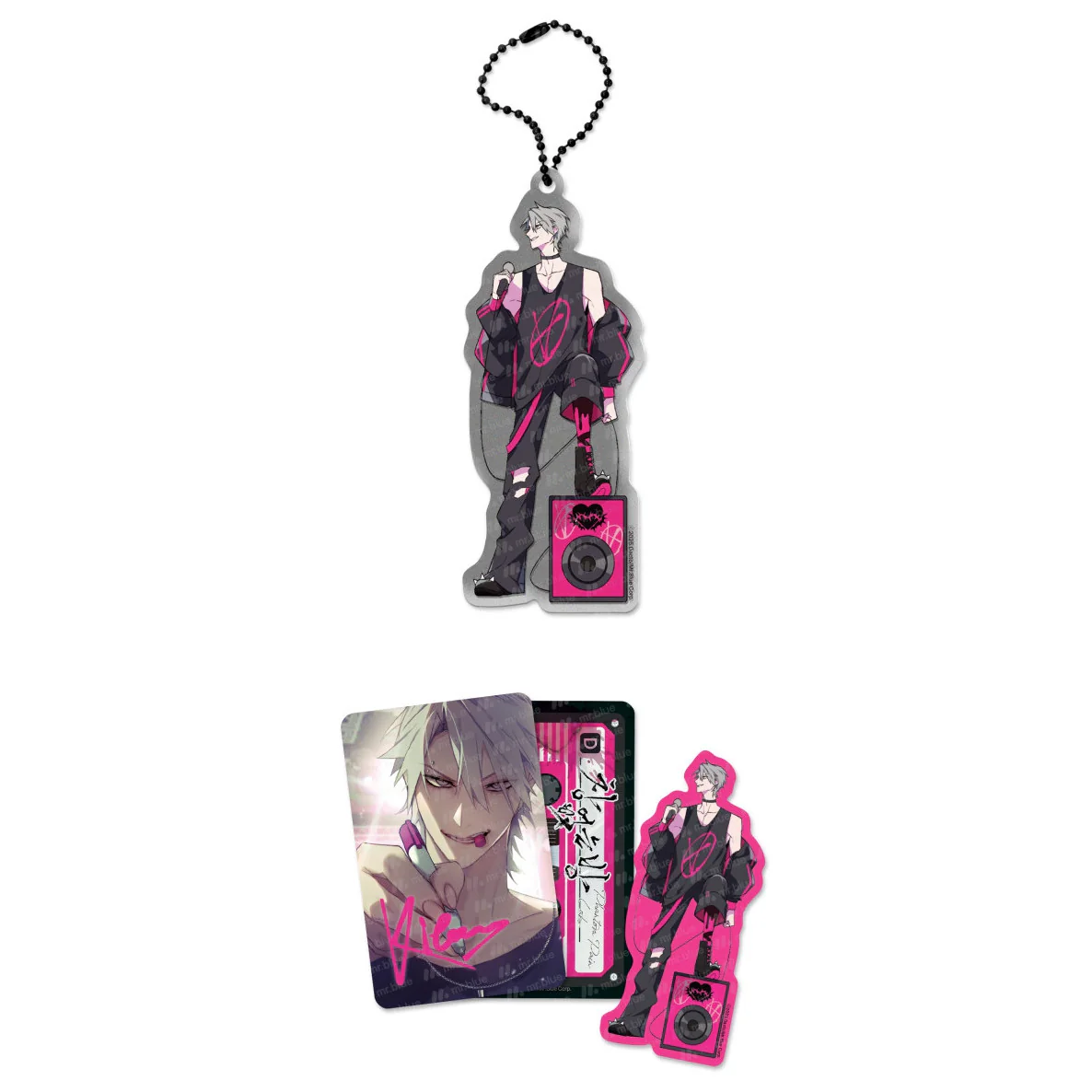 Legroom Acrylic Keychain Set - Image 3