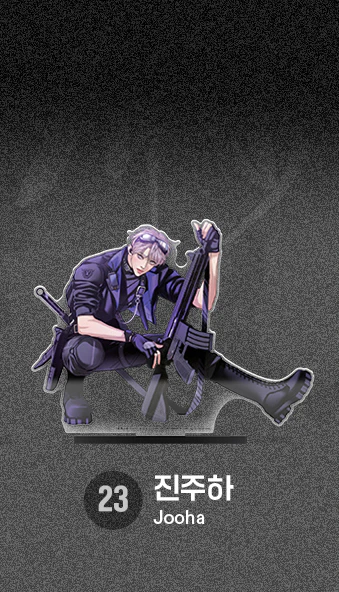 Lezhin Black Tiger & Black Rabbit Acrylic Stand - Image 35