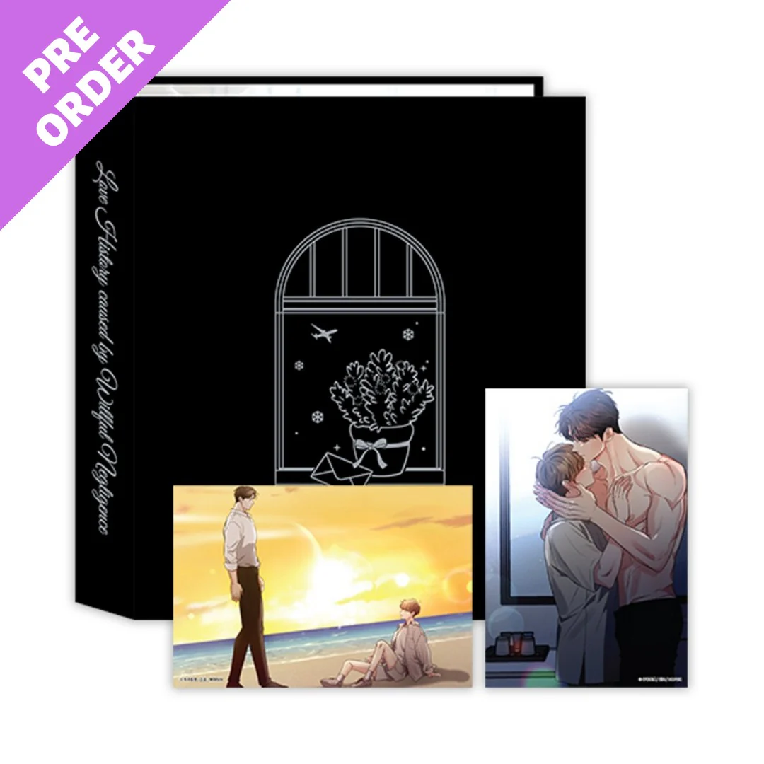 Love History Caused by Willful Negligence 2nd Cafe Collecting Binder Set