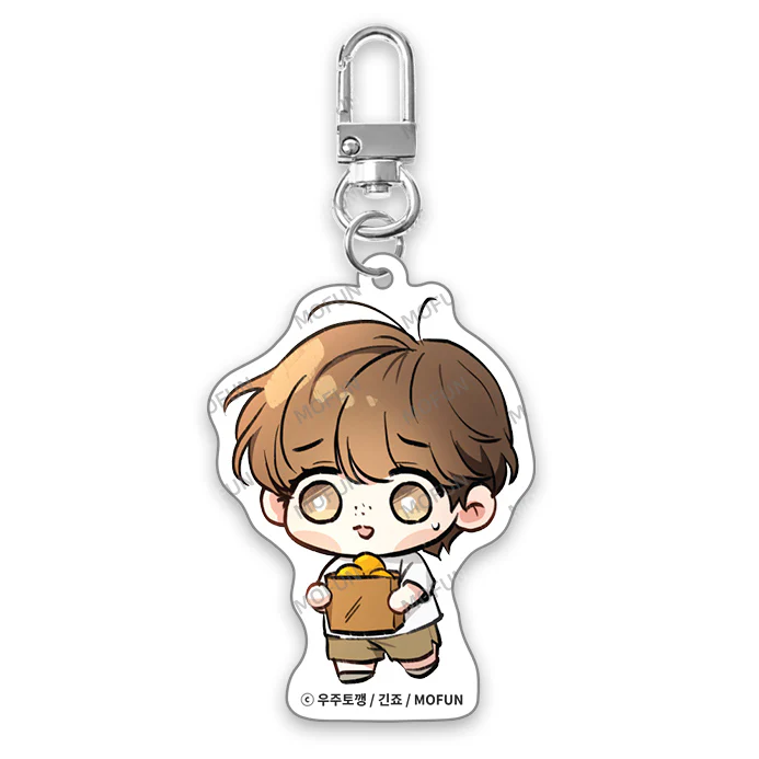 Love History Caused by Willful Negligence Football Chibi Acrylic Keychain - Image 3