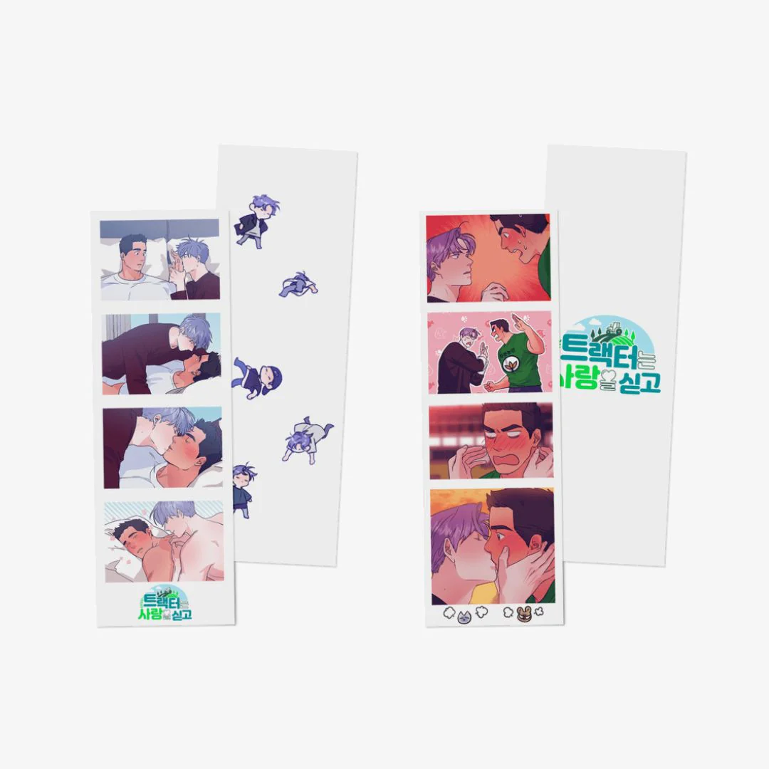 Love Tractor 4-Cut Bookmark