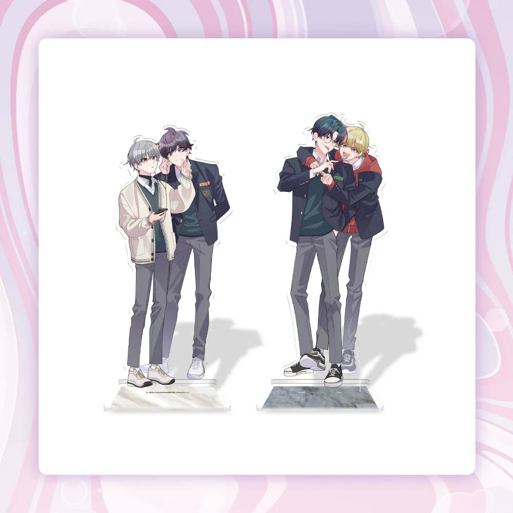 Merry Marbling Acrylic Stand