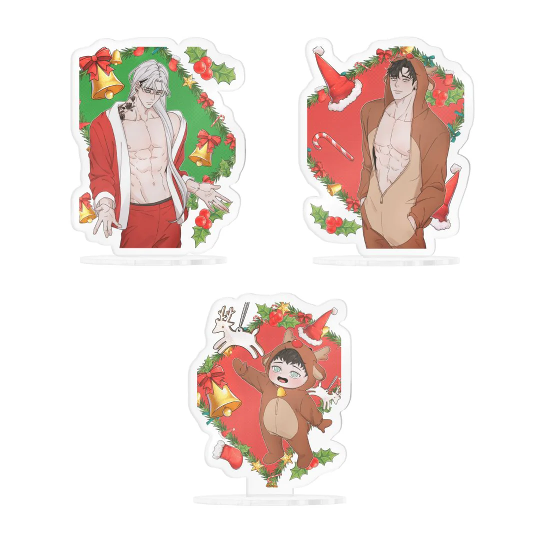 Minmotion Syndrome Christmas Acrylic Stand