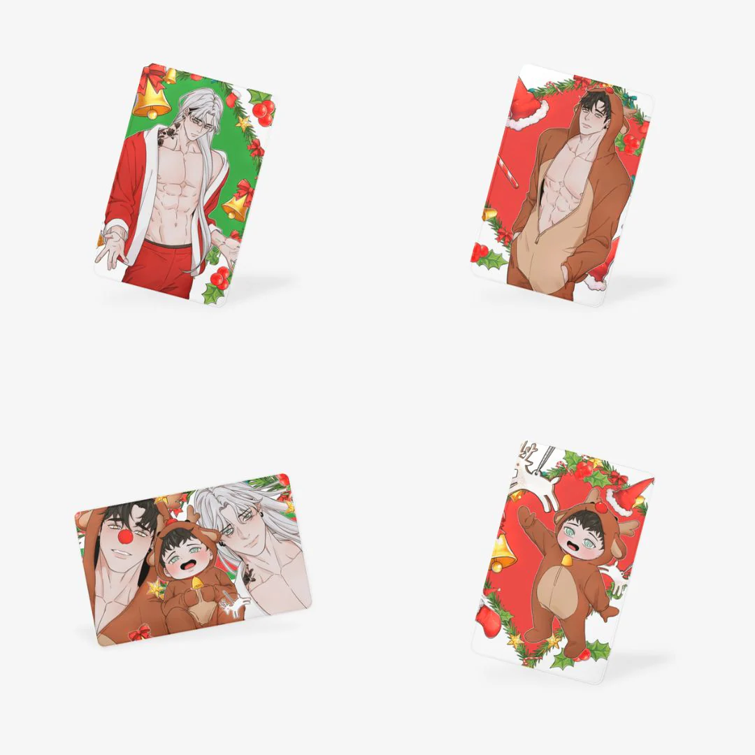 Minmotion Syndrome Christmas Clear Card