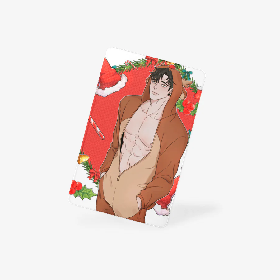 Minmotion Syndrome Christmas Clear Card - Image 3