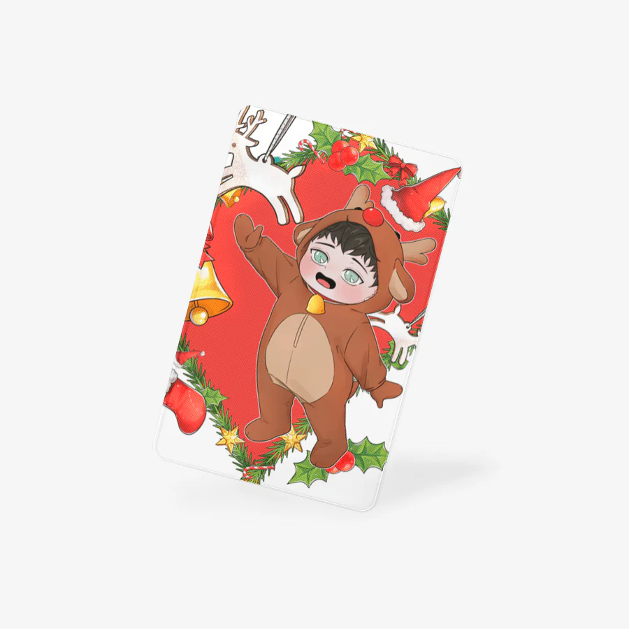Minmotion Syndrome Christmas Clear Card - Image 4