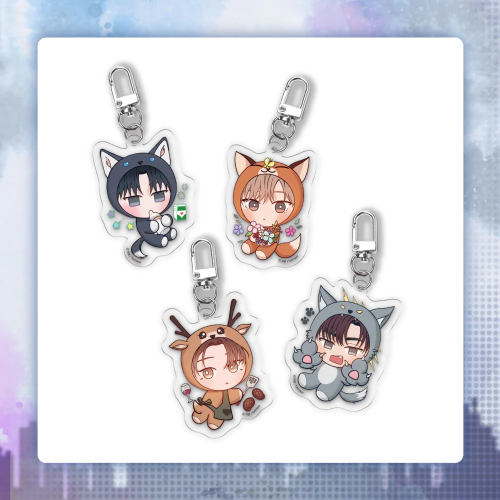 My Suha Chibi Acrylic Keychain