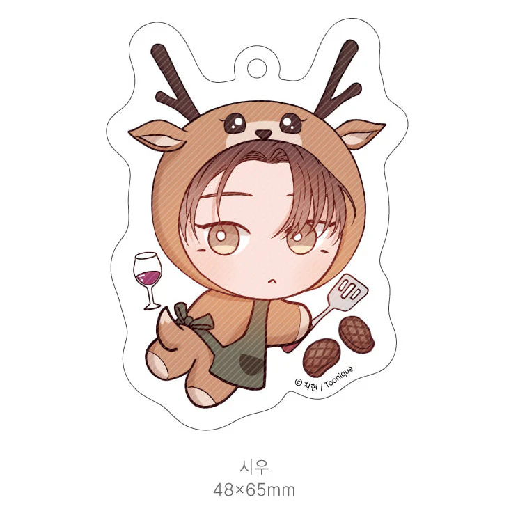 My Suha Chibi Acrylic Keychain - Image 4