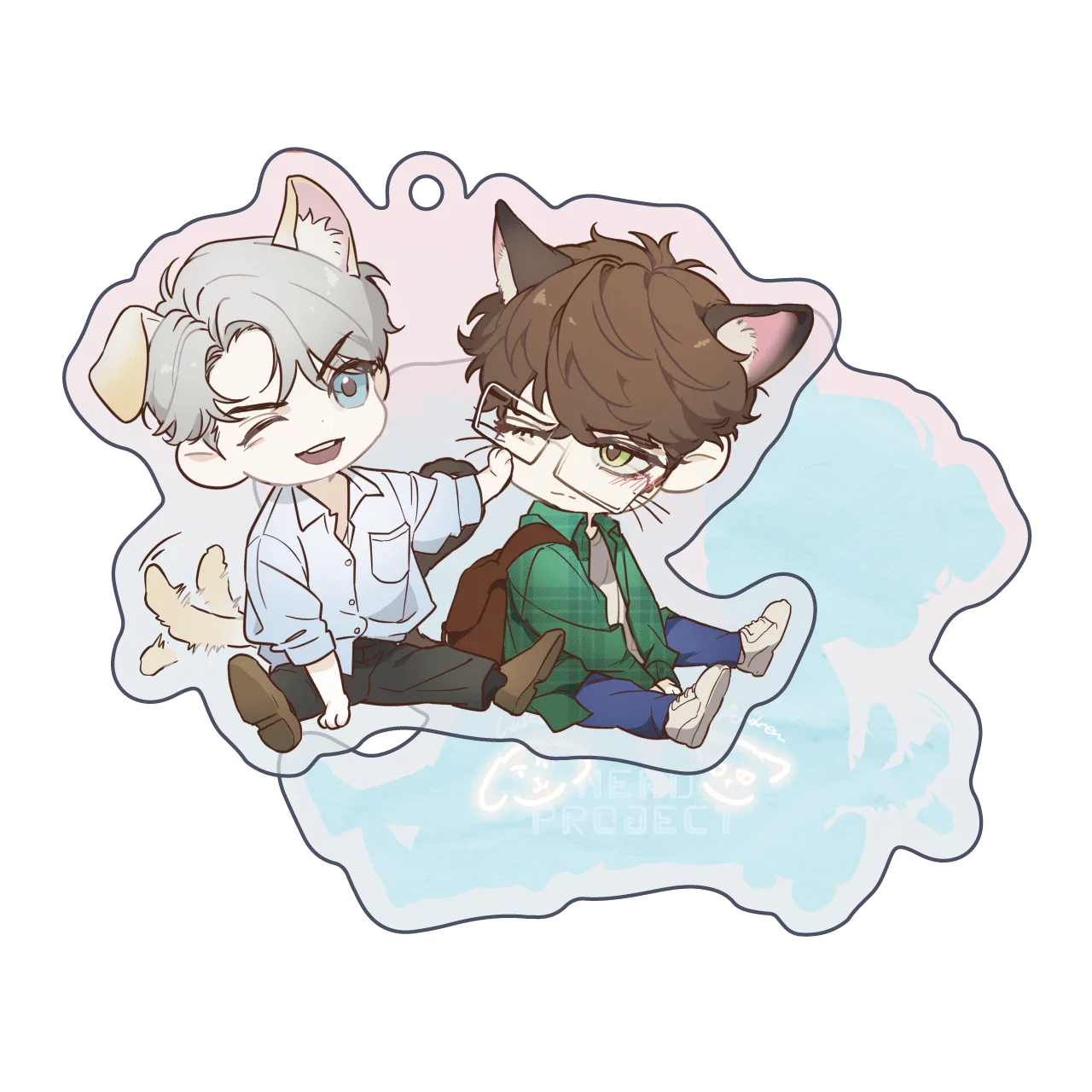 Nerd Project Acrylic Block & Can Badge & Blind Photocard - Image 3