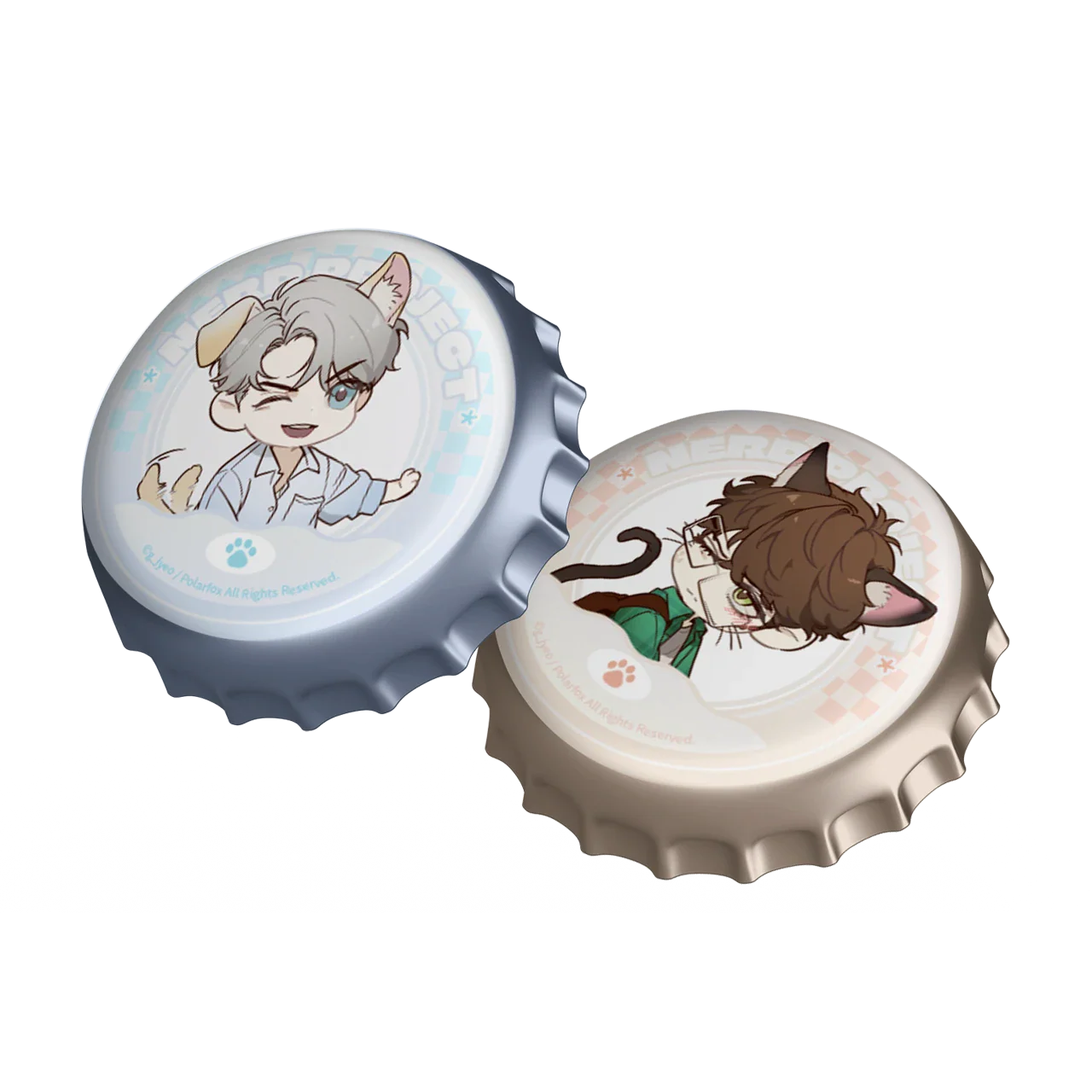 Nerd Project Acrylic Block & Can Badge & Blind Photocard - Image 5