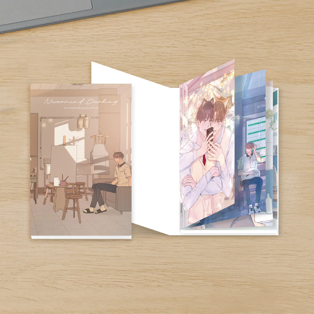 Nevermind Darling Postcard Book