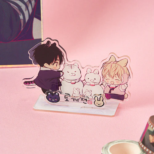 No Love Zone Acrylic Stand - Image 3