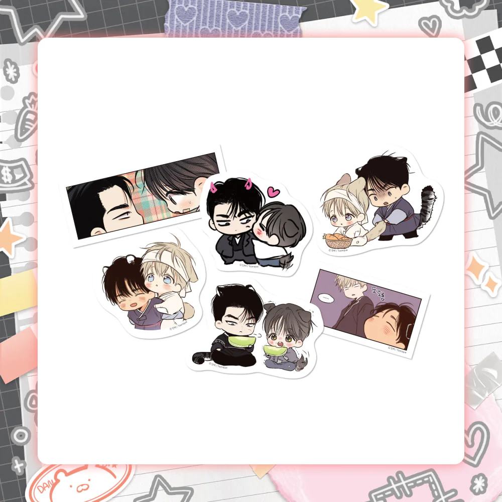 No Love Zone & Gig of the Day Chibi Sticker Pack
