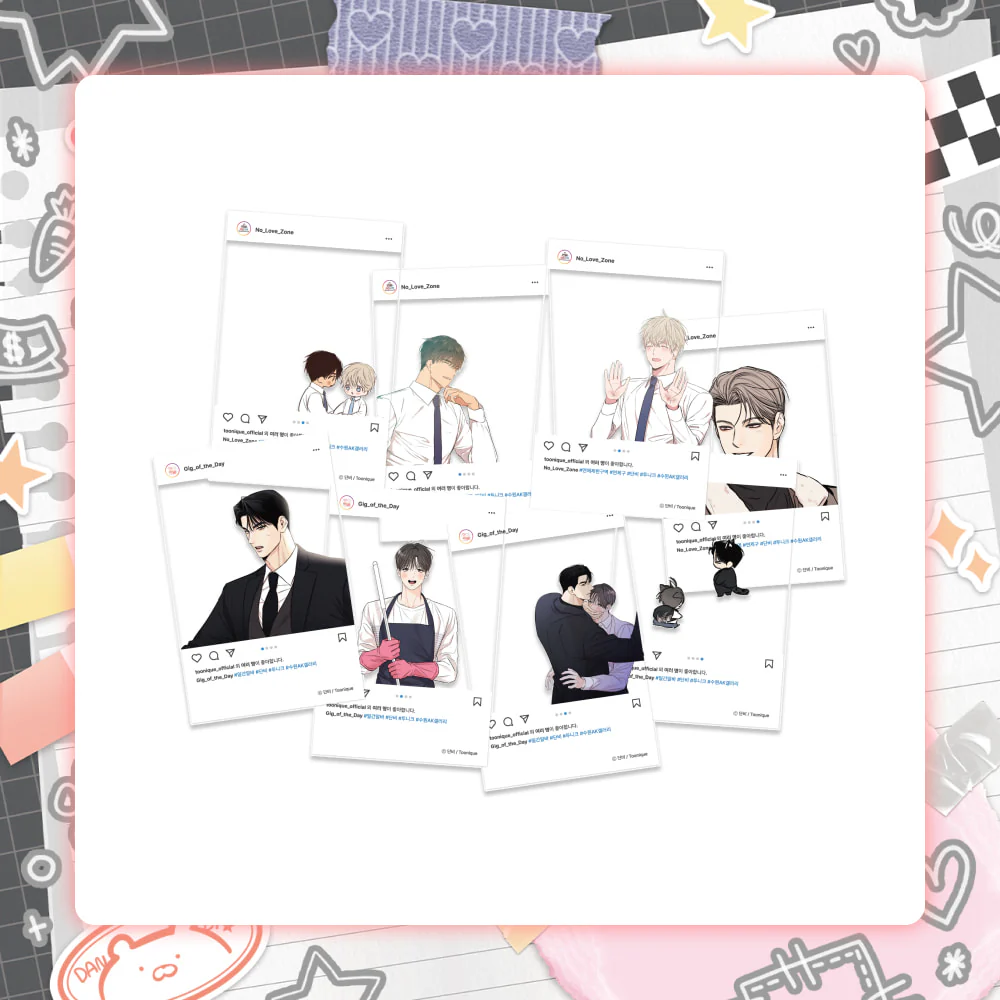 No Love Zone & Gig of the Day SNS Clear Photocard